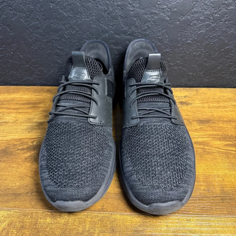 Skechers Slip-ins Summits Key Pace 210811 Black Textile‎ Sneakers Mens 9.5